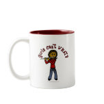 View more Dark Female Flute Player Mugs personalized gift ideas for girls Dark Female Flute Player Mugs