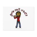 View more Dark Female Flute Player Postcards personalized gift ideas for girls Dark Female Flute Player Postcards