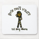 View more Dark Female Navy Veteran Mousepads personalized gift ideas for girls Dark Female Navy Veteran Mousepads