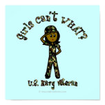 Dark Female Navy Veteran Posters