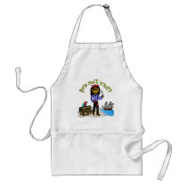 Dark Female Pirate Apron