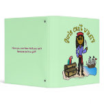 Dark Female Pirate binders