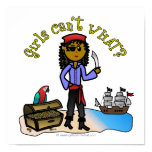 Dark Female Pirate Print