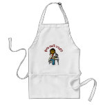 Dark Female Scientist Apron
