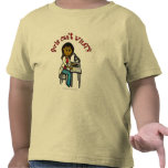 Dark Female Scientist Tee Shirt