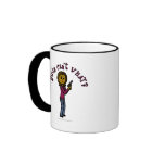 Dark Female Sharpshooter Mugs