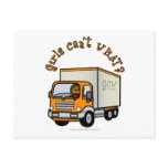 Dark Female Truck Driver