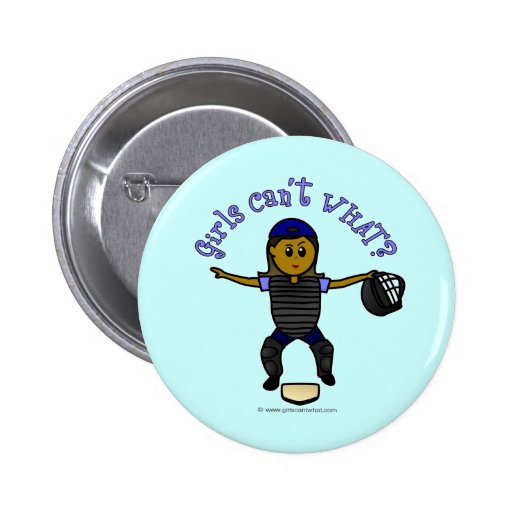 Dark Female Umpire Buttons