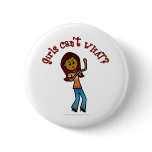Dark Female Vocalist Buttons