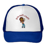 Dark Female Vocalist Mesh Hats