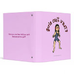 Dark Female Wrestler Binders
