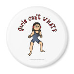 Dark Female Wrestler Magnets
