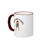 Dark Female Wrestler Mugs