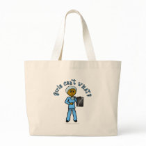 Dark Female X-Ray Technologist bags