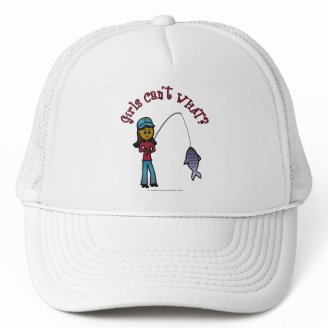 Dark Fishing Girl Hats