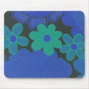 Dark Flower's-70's Retro mousepads