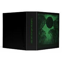 Dark Forest Eclipse Binder, Dark Green