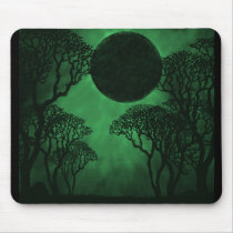Dark Forest Eclipse Mousepad