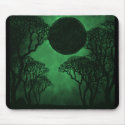 Dark Forest Eclipse Mousepad by Superstarbing Dark Forest Eclipse Mousepad
