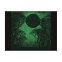 Dark Forest Eclipse Postcard by Superstarbing Dark Forest Eclipse Postcard
