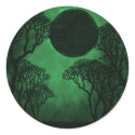 Dark Forest Eclipse Stickers by Superstarbing Dark Forest Eclipse Stickers