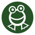 Dark Frogball Sticker by scyoni Dark Frogball Sticker