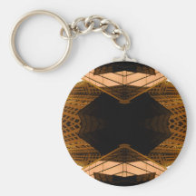 Dark Futuristic Design to Customize Key Chain