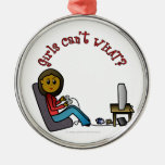 Dark Gamer Girl Ornament