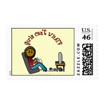 Dark Gamer Girl postage