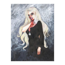 Dark Gift Wrapped Canvas Canvas Prints