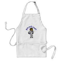 Dark Girl Astronaut Aprons