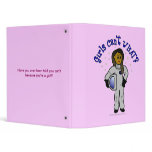 Dark Girl Astronaut binders