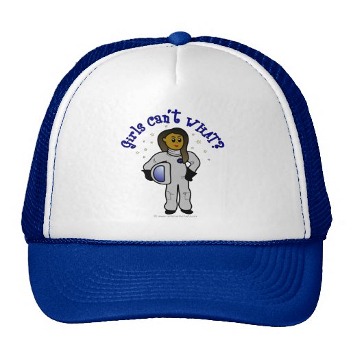 Dark Girl Astronaut Mesh Hat