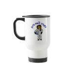 Dark Girl Astronaut Mugs