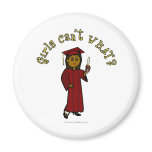 View more Dark Girl Graduate in Red Cap and Gown Magnets personalized gift ideas for girls Dark Girl Graduate in Red Cap and Gown Magnets
