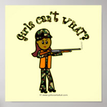 Dark Girl Hunting Print