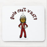 View more Dark Girl in Red Marching Band Uniform Mousepads personalized gift ideas for girls Dark Girl in Red Marching Band Uniform Mousepads