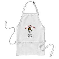 Dark Girl Martial Artist aprons by girlscantwhat Dark Girl Martial Artist aprons