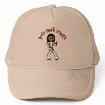 Dark Girl Martial Artist Trucker Hat