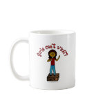 Dark Girl on Soapbox Mugs