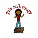 Dark Girl on Soapbox Prints