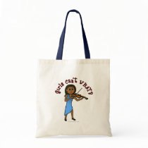 Dark Girl Playing Violin bags