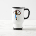Dark Girl Playing Violin Mug