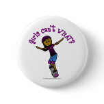 View more Dark Girl Skater with Helmet Buttons personalized gift ideas for girls Dark Girl Skater with Helmet Buttons