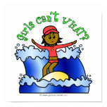 Dark Girl Surfer Prints