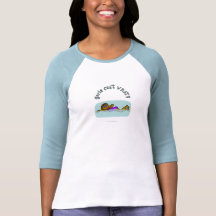 Dark Girl Swimming Tshirt