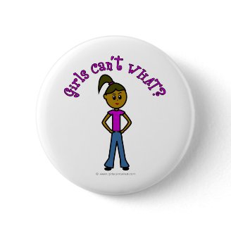 Dark Girls Can't WHAT? Logo Buttons