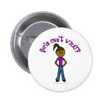 Dark Girls Can't WHAT? Logo Buttons