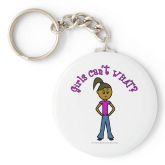 Dark Girls Can't WHAT? Logo Key Chain