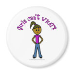 Dark Girls Can't WHAT? Logo Refrigerator Magnets